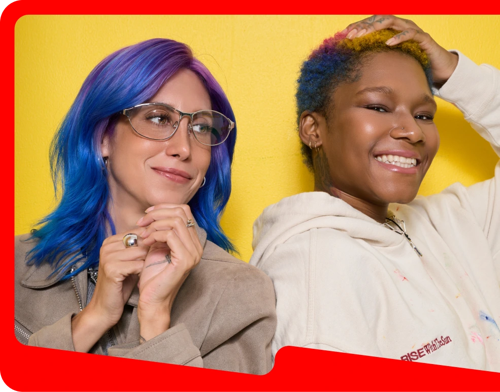 Unlimited hair color shades created by Zuvi ColorBox - Trendy DIY styles